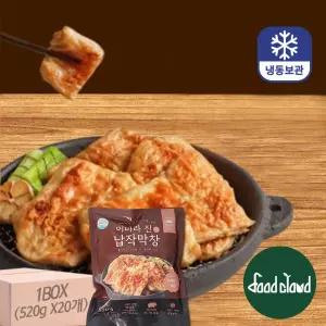 [BOX] 이바라 진 납작 막창 돼지 막창 520g (소스 120g 포함) X 20개