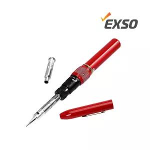 엑소 EXSO 휴대용 가스인두기 GAI-06 납땜 가스 충전용 무선 인두기