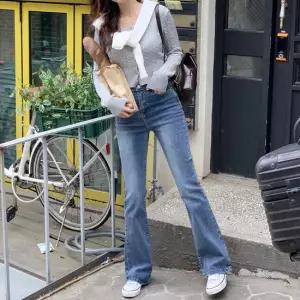 [S-2XL/기장선택]미드나잇 세미 부츠컷 롱 데님팬츠(6color)