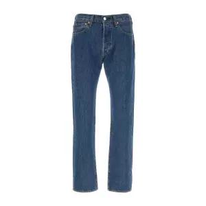 리바이스 클래식 블루 워시 501 오리지널 스트레이트 진 00501011432 STONEWASH80684