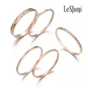 [르샵주얼리] 14K 아르테 컷팅 레이어드 반지(GoldPlated)_LJ5314BRR