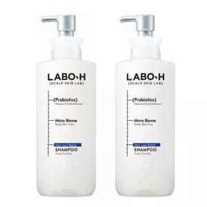 [셀러허브][2개] LABO-H 라보에이치 프로바이오틱스 안티헤어로스 두피쿨링 샴푸 400ml (S37556920)