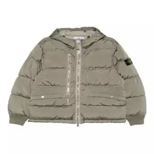 25FW 스톤 아일랜드 나일론 메탈 에코닐 후드 다운 파카 K2S15 4100088 S0019 V0054