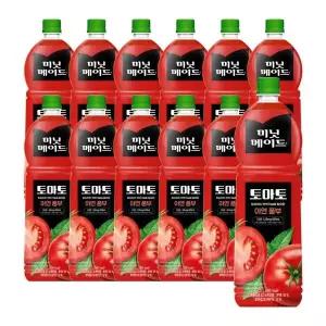 미닛메이드 토마토 1.5L X 12페트