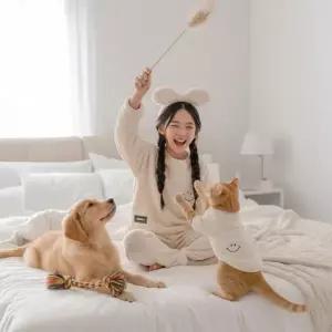 [보리보리/버블트리]버블트리 굿타임파자마세트