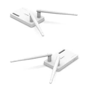 ipTIME USB 무선랜카드 와이파이 듀얼 외장안테나 동글이 인터넷 수신기 PC 데스크탑 노트북 컴퓨터 가정용