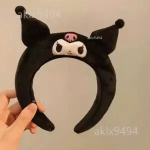    시나모롤 헤어밴드 멜로디 쿠로미 폼폼푸린 헤어 세안 스포츠 여성