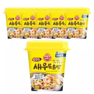 오뚜기 새우볶음밥 컵밥 용기 230g 6개 냉동