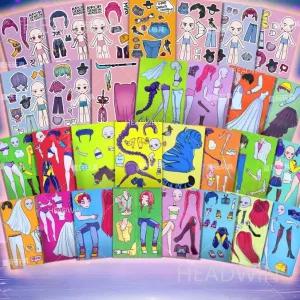  케데헌 스티커북 다꾸 DIY 캐릭터 미라 스티커 의상 헌트릭스 더피 어린이 KPOP