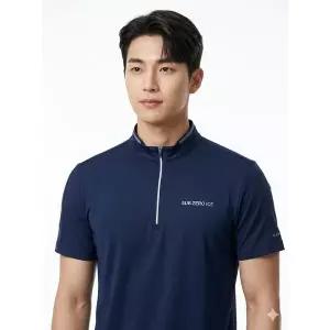 [하프클럽/블랙야크]블랙야크 남성 서브제로아이스 집업티S1 R1BYTSM3022-NA