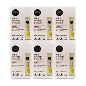 해통령 육수명장 더 진한 육수 분말스틱 80g X 6박스 I
