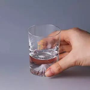 타지마글라스 일본 후지산 사케잔 술잔 정종 주류 글라스 95ml