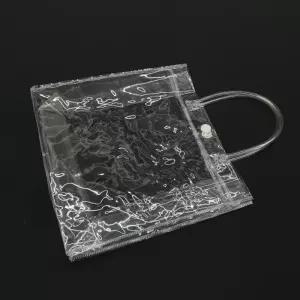 선물포장 PVC 투명 비닐 쇼핑백 선물가방 중