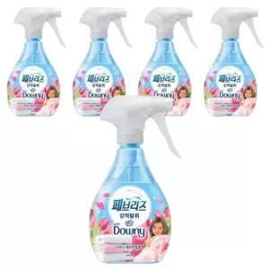 페브리즈 섬유탈취제 다우니 에이프릴향 본품 370ml 5개