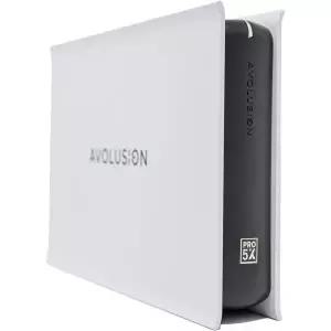 Avolusion PRO 5X 시리즈 3TB USB 3.0 PS5 게임 콘솔용 외장 게이밍 하드 드라이브 화이트