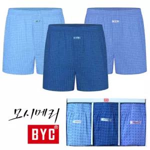 [BYC] ECF3078 모시메리박서3매입 남성트렁크팬티