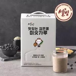 설빙 맛있는 검은콩 미숫가루 50개입, 1.2kg 1박스