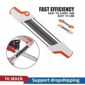체인톱날연마기 엔진 2 IN 1 전기 톱 파일 체인 숫돌 키트 4mm 48mm 톱니 세트 Stihl dropship 고속 선명