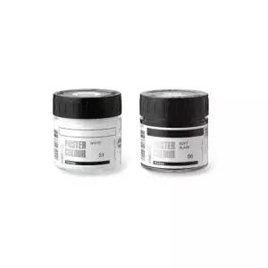 신한 XZ44VS22 샤미 일반용 포스터칼라 100ml NO.51 흰색 (1개)
