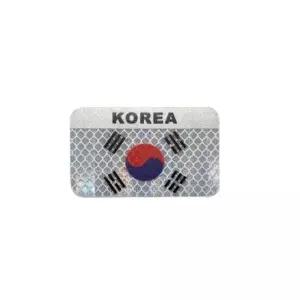 KOREA 태극기 자석부착식 반사스티커