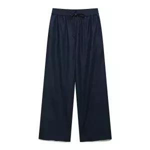 나이스클랍 밴딩 스트링 와이드 데님 팬츠 N262OWN508