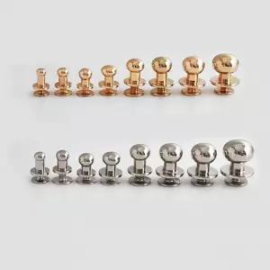 생활 솔트레지 가방부자재 50개입 4mm 6mm 8mm 골드 실버 단추 서치102