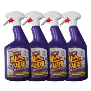 홈스타 락스와세제 스프레이 후로랄 900ml x 4개