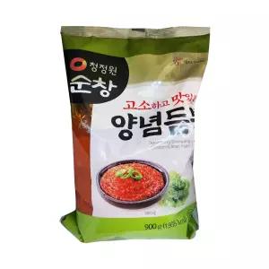 청정원 순창 양념듬뿍 쌈장 리필 업소용 된장 900G
