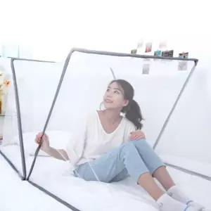 1초완성 원터치 폴딩 침대모기장 싱글 더블 킹 사이즈 모기장텐트