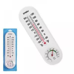 학교 수은온도계 벽걸이 온도측정 알콜온도계 아날로그 온도계 습도계 온습도계 하니A3