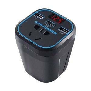 차량용 인버터 220V 배터리 1000w 4500w 출력 2콘센트 캠핑용 12V