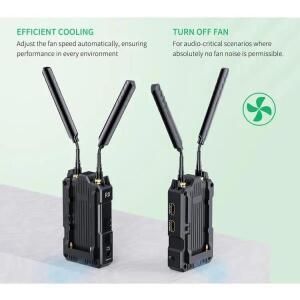 Feelworld WT1H WT1S 1000f 4K 무선 송수신기 세트 HDMI 입력 및 출력 카메라/모니터용 고화질 비디오 전송