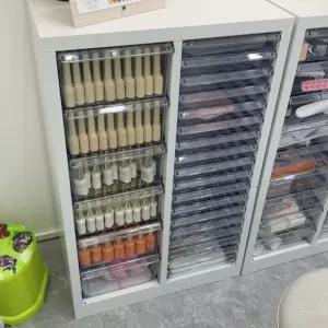 네일서랍장 정리함 미술 10구 캐비닛 서랍 A4S