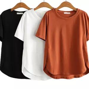 엄마옷 중년 정장 빅사이즈 면 여름 여성용 하객룩 시스루