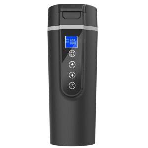 차량용 커피포트 12V 24V 범용 온도조절 12 여행 잭 전기 350ml 전기주전자
