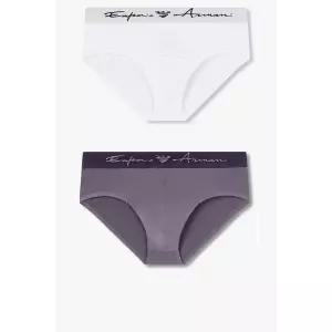 매장정품 EMPORIO ARMANI UNDERWEAR 엠포리오 아르마니 언더웨어 남성 커시드 로고 밴딩 브리프 2종SET(081
