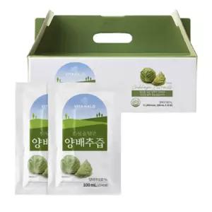 양배추즙 국내산 신선 원물착즙 양배추추출물 건강즙 30포
