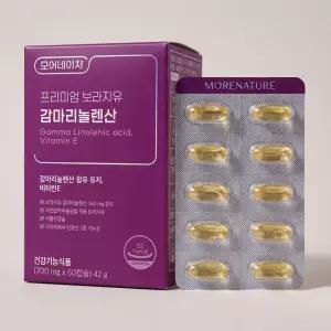 모어네이처 프리미엄 보라지유 감마리놀렌산 700mg 60정 1개