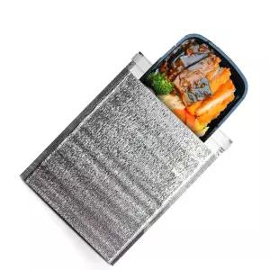 접착식 은박 보냉 보온 봉투 40mmX50mm 10매음식포장 음식포장봉투 배달포장