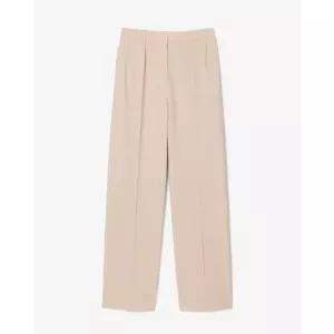 라코스테 26SS 여성 울혼방 투턱 테일러드 팬츠 HF6794-56G X6F파스텔베이지 287773