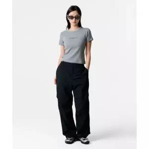 [휠라]여성 피그먼트 골지 반팔티(FS262RS01F009472)