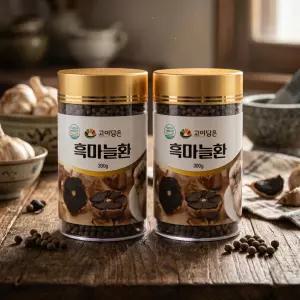 흑마늘환 진피 국산 야관문 비수리 사철쑥 환 300g, 2통