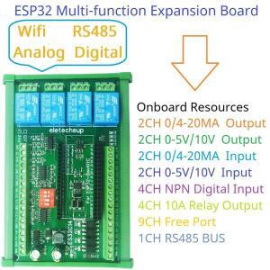 아두이노 PLC 스마트  IOT DIY용 디지털  DAC 와이파이 릴레이 스위치 모듈 12V ESP32  보드