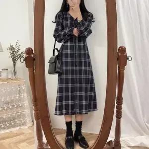 친절한탄씨 하객 롱 원피스 체크 여성 여름 돌잔치 오피스 드레스 쉬폰원피스 바캉스원피스 휴양지룩