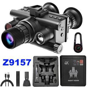 Z9157 단안 야간  장치 40MP 4K 디지털  망원경 600m 거리 지원 사진  녹화