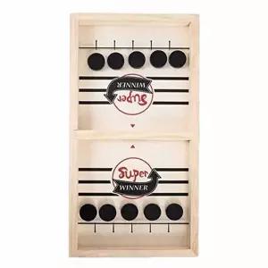 [아이워너]고품질 아이워너 슬링퍽 어린이 보드게임 순발력 간단한게임 하키게임 커플게임 W6652FA