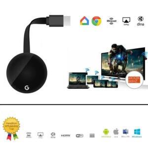 무선 WiFi 미라스크린 HDMI 호환 Chromecast Google 디스플레이 동글 미디어 스트리밍  tv ios/Android용