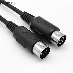 MIDI 수-수 케이블 5 핀 플러그-5 오디오 익스텐션 din-5pin M/M 어댑터
