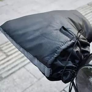 오토바이 핸들커버 방한 장갑 워머 가죽 핸들워머