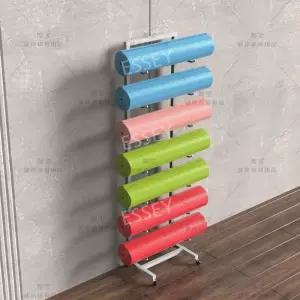 벽걸이 정리대 랙 헬스장 필라테스 수납 요가매트